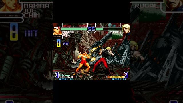 Maxima, joe & chin vs rugal - kof 2002 hack Maxima, joe & chin vs rugal - kof 2002 hack
