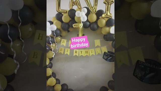 My short video happy birthday party My short video happy birthday party