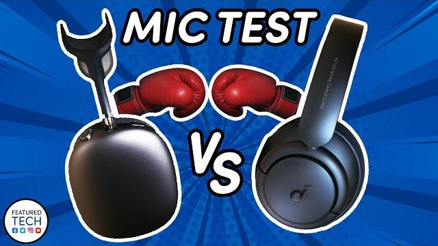 Apple airpods max vs soundcore life q35 mic test | airpods max mic comparison | featured tech (2021) Apple airpods max vs soundcore life q35 mic test | airpods max mic comparison | featured tech (2021)
