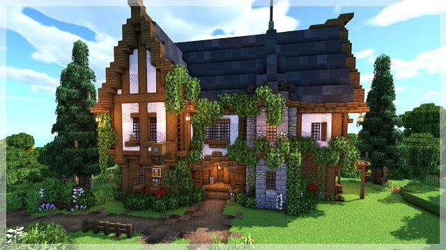 Minecraft: how to build a medieval tavern/inn Minecraft: how to build a medieval tavern/inn