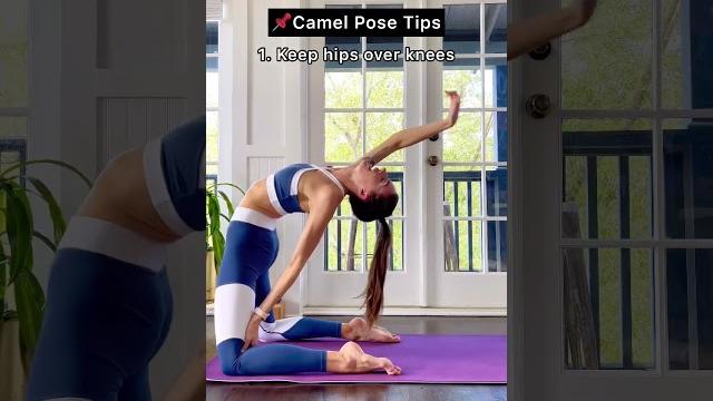 You need these camel pose tips #yoga You need these camel pose tips #yoga