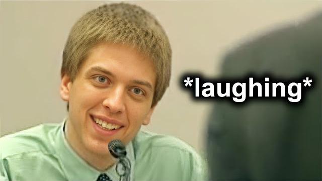 When a killer realizes his victim tricked him When a killer realizes his victim tricked him