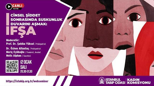 Cinsel şiddet sonrasında suskunluk duvarını aşmak: i̇fşa Cinsel şiddet sonrasında suskunluk duvarını aşmak: i̇fşa