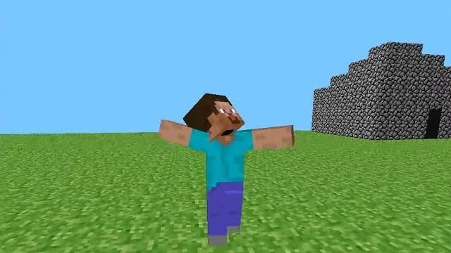 The first minecraft mob... The first minecraft mob...