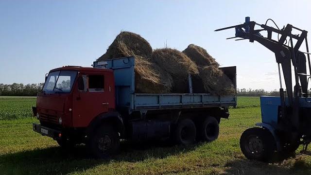 Как быстро убрать сено, заготовка сена Как быстро убрать сено, заготовка сена