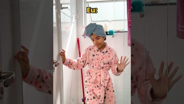 Toda vez quando minha filha toma banho Toda vez quando minha filha toma banho