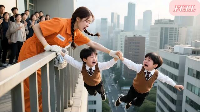 Twins fell from a building,only a poor cleaner saved them, not knowing their dad is a powerful ceo! Twins fell from a building,only a poor cleaner saved them, not knowing their dad is a powerful ceo!