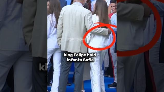 Sweet moments between infanta sofia and king felipe #infantasofiaofspain#princessleono#viral Sweet moments between infanta sofia and king felipe #infantasofiaofspain#princessleono#viral