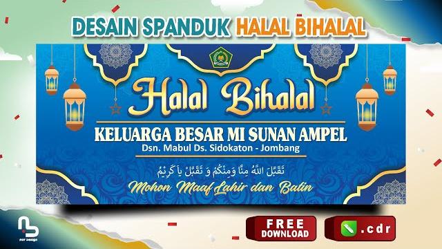 Desain spanduk halal bihalal idul fitri 1445 h (free cdr) - banner idul fitri - #nurdesigns Desain spanduk halal bihalal idul fitri 1445 h (free cdr) - banner idul fitri - #nurdesigns