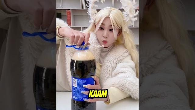 The right way to open a shaken pepsi bottle The right way to open a shaken pepsi bottle
