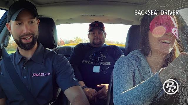 Pitt race backseat driver Pitt race backseat driver