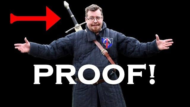 Proof! drawing a sword from your back and why you would want to Proof! drawing a sword from your back and why you would want to