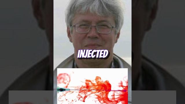Scientist inject himself with zombie virus Scientist inject himself with zombie virus