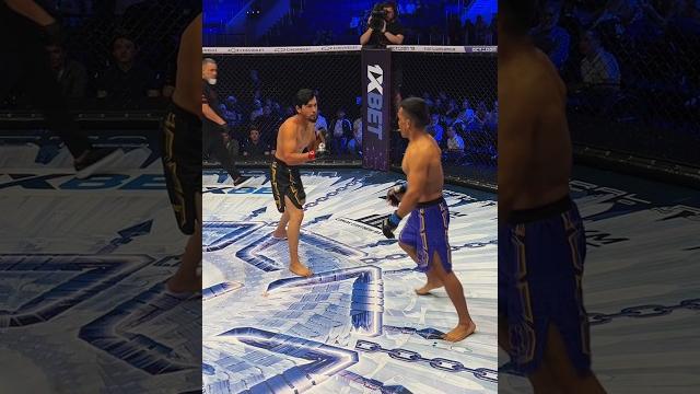 Uzbek tayson устроил зрелищный бой! #octagon #mma #uzbek Uzbek tayson устроил зрелищный бой! #octagon #mma #uzbek
