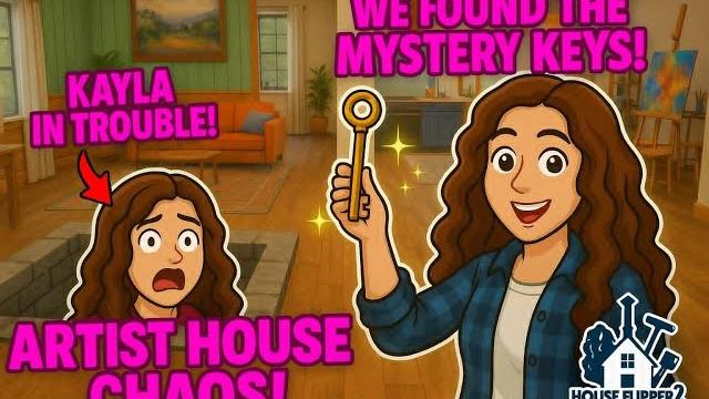 Mystery keys & chaos! full gameplay of the artist house | house flipper 2 co-op w/ kayla Mystery keys & chaos! full gameplay of the artist house | house flipper 2 co-op w/ kayla