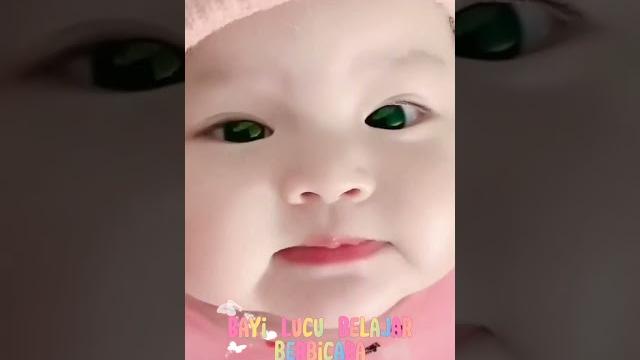 Bayi lucu belajar berbicara#shorts Bayi lucu belajar berbicara#shorts