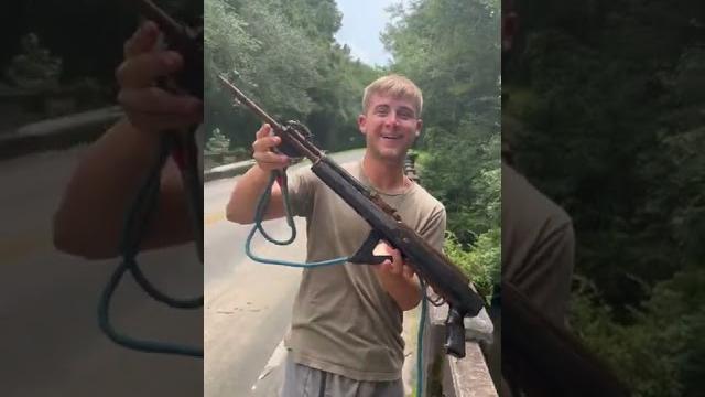 Giant magnet fishing! Giant magnet fishing!