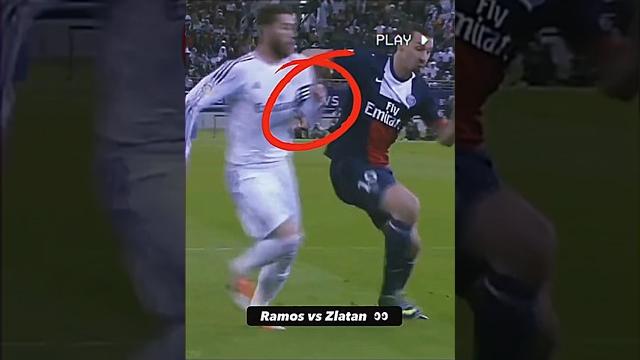 Segio ramos vs ibrahimovic #football #soccer #shorts Segio ramos vs ibrahimovic #football #soccer #shorts