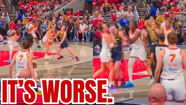 Fans unload on wnba! new angle of marina mabrey, jacy sheldon actions on caitlin clark emerges! Fans unload on wnba! new angle of marina mabrey, jacy sheldon actions on caitlin clark emerges!