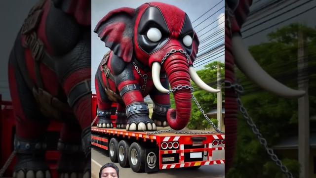 Superhero but a tied elephant #shortvideo #shorts #short #avengers #marvel #fusion #superhero Superhero but a tied elephant #shortvideo #shorts #short #avengers #marvel #fusion #superhero