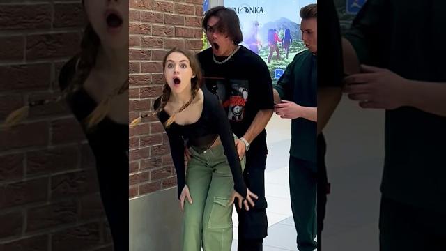 Unexpected turn #shorts #reaction #prank Unexpected turn #shorts #reaction #prank