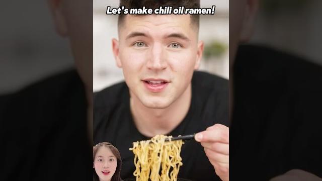 Chilli oil ramen from @nickdigiovanni #shorts Chilli oil ramen from @nickdigiovanni #shorts
