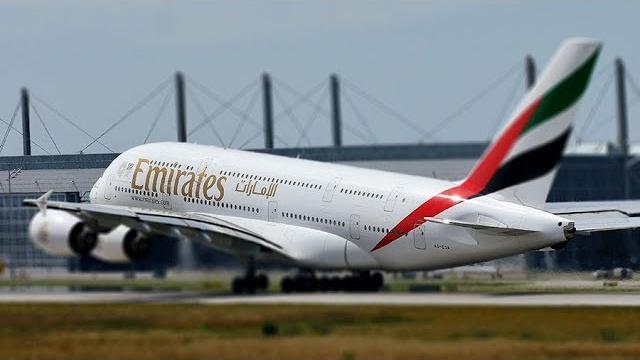 Emirates a6-eda a380 munich airport muc 4k Emirates a6-eda a380 munich airport muc 4k