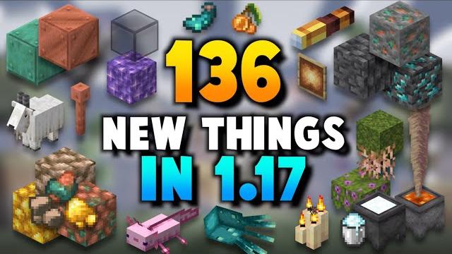 All 136 features in minecraft 1 17 (caves and cliffs) All 136 features in minecraft 1 17 (caves and cliffs)