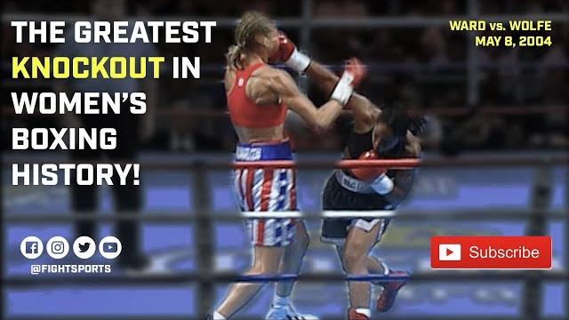 "the greatest knockout in women's boxing history" - ann wolfe vs. vonda ward 5/8/04 | fight sports "the greatest knockout in women's boxing history" - ann wolfe vs. vonda ward 5/8/04 | fight sports
