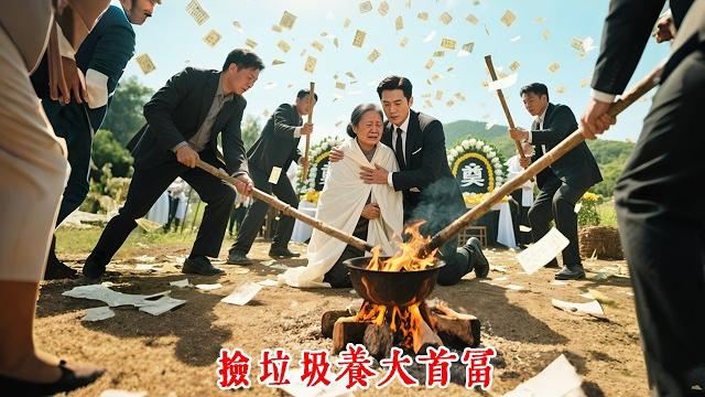 Kids fight over inheritance at funeral→trash-collecting fool turns out to be missing tycoon→slap to Kids fight over inheritance at funeral→trash-collecting fool turns out to be missing tycoon→slap to