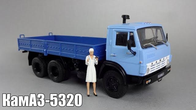 Камаз-5320 | автолегенды ссср грузовики №24 | масштабные коллекционные модели deagostini Камаз-5320 | автолегенды ссср грузовики №24 | масштабные коллекционные модели deagostini
