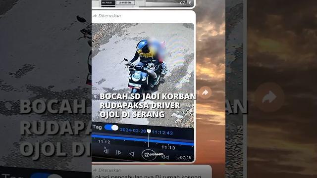 Bocah sd jadi korban rudapaksa di rumah kosong oleh driver ojol, diimingi pulang ke rumah korban Bocah sd jadi korban rudapaksa di rumah kosong oleh driver ojol, diimingi pulang ke rumah korban