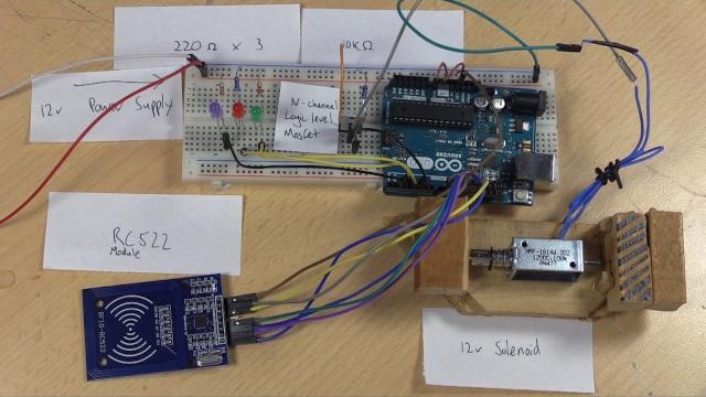 Diy rfid smart lock with arduino Diy rfid smart lock with arduino