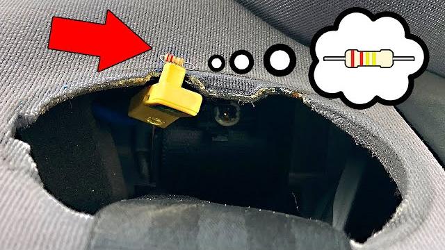 Как убрать ошибку подушки безопасности airbag и преднатяжителя ремня с помощью резистора Как убрать ошибку подушки безопасности airbag и преднатяжителя ремня с помощью резистора