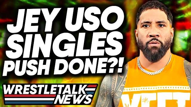 Jey uso wwe push over? new aew title! goldberg wwe return plans! aew dynamite review! | wrestletalk Jey uso wwe push over? new aew title! goldberg wwe return plans! aew dynamite review! | wrestletalk