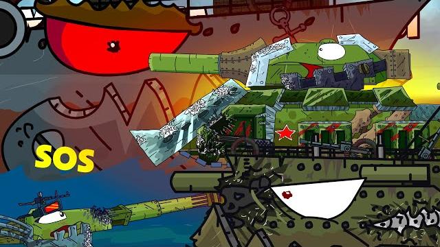 Морские монстры - мультики про танки Морские монстры - мультики про танки