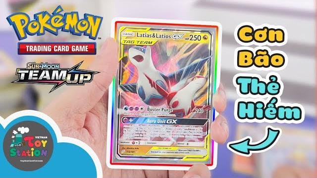 Tìm thấy thẻ hiếm nhất của pokemon tcg team up toystation 362 Tìm thấy thẻ hiếm nhất của pokemon tcg team up toystation 362