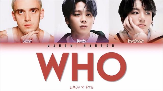{vostfr/eng} lauv x jimin & jungkook of bts (방탄소년단) - 'who' (color coded lyrics français/english) {vostfr/eng} lauv x jimin & jungkook of bts (방탄소년단) - 'who' (color coded lyrics français/english)