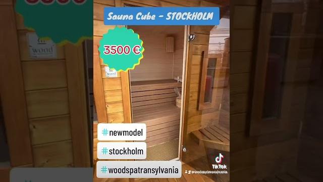 Wood spa szauna/sauna - model stockholm #sauna #szauna #modernszauna #homewellness #homespa #woodspa Wood spa szauna/sauna - model stockholm #sauna #szauna #modernszauna #homewellness #homespa #woodspa