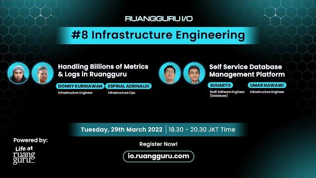 Infrastructure engineering - ruangguru i/o 2022 Infrastructure engineering - ruangguru i/o 2022