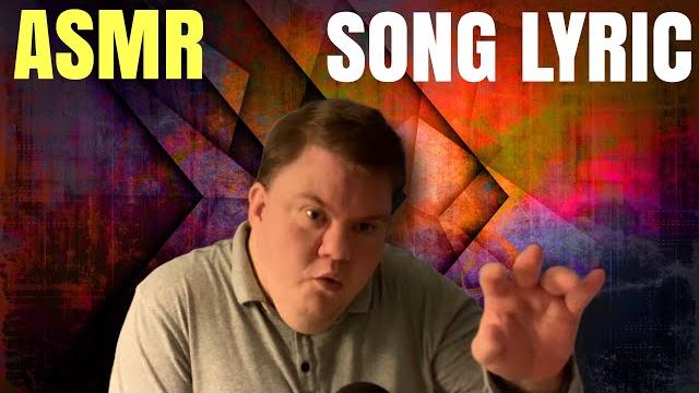 Asmr song lyrics whispering mouth sounds Asmr song lyrics whispering mouth sounds