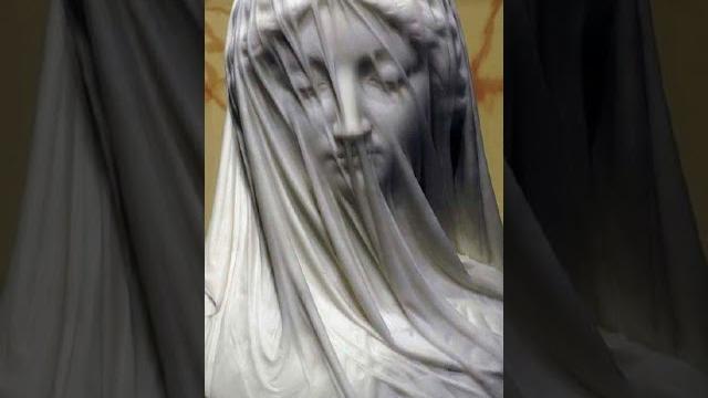 Transparent veil of marble, how did sculptors from the past create such masterpieces?#history #facts Transparent veil of marble, how did sculptors from the past create such masterpieces?#history #facts
