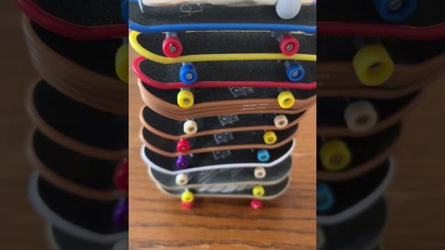 Stacked fongerboards #fingerboard #techdeck #sk8 Stacked fongerboards #fingerboard #techdeck #sk8