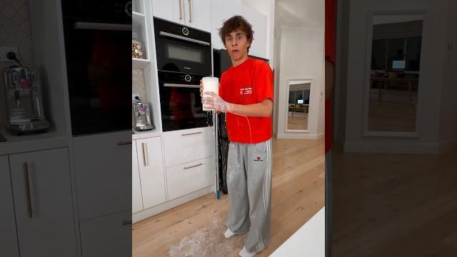 He’s so clumsy… He’s so clumsy…