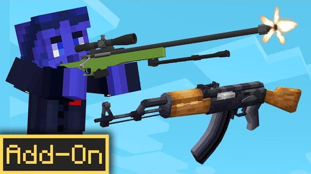 Top 5 free gun addons minecraft bedrock/mcpe (3d) Top 5 free gun addons minecraft bedrock/mcpe (3d)