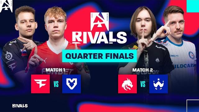 Blast premier rivals season 1 2025, quarterfinals - mouz vs. faze clan, team spirit vs. wildcard Blast premier rivals season 1 2025, quarterfinals - mouz vs. faze clan, team spirit vs. wildcard