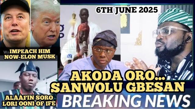 Sanwolu ti gbẹsan o|pst adefarasin yo ibọn sita?|ọba alaafin fẹ lo s'ile ìfẹ|ija bẹ sílẹ ni arise tv Sanwolu ti gbẹsan o|pst adefarasin yo ibọn sita?|ọba alaafin fẹ lo s'ile ìfẹ|ija bẹ sílẹ ni arise tv