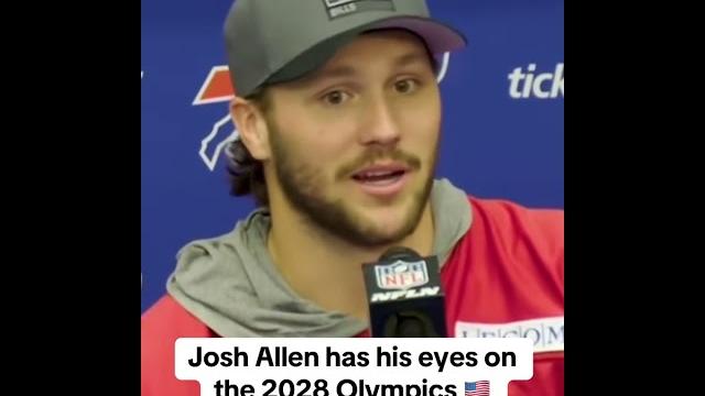 Josh allen ️ 2028 olympics⁉️ Josh allen ️ 2028 olympics⁉️