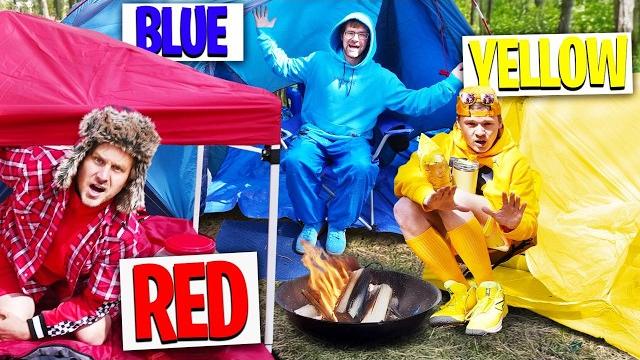 We built one color campsites! We built one color campsites!