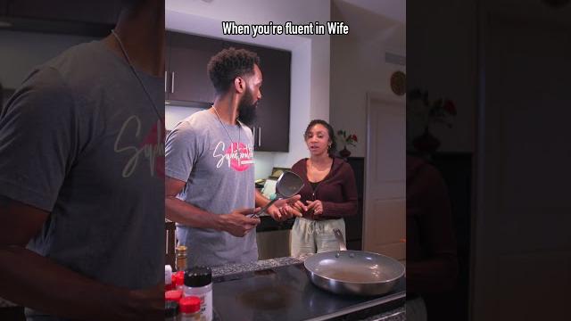 When you're fluent in wife #comedy #theclassiiics #funny #marriage #couple #couples #husband #wife When you're fluent in wife #comedy #theclassiiics #funny #marriage #couple #couples #husband #wife